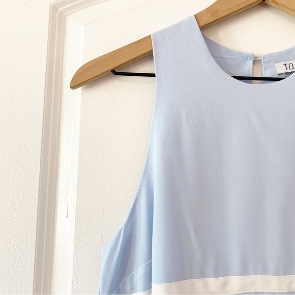 TOBI New Dawn Light Blue Sleeveless Mini Dress - Picture 7 of 13